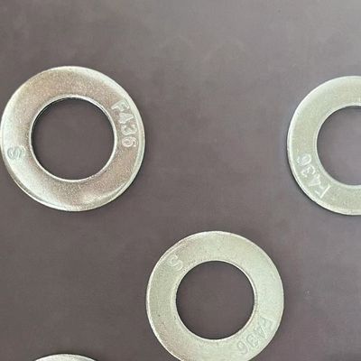 F436 Ζινκωτή απλή πλυντή 1/4' - 4' για βιομηχανικά μηχανήματα